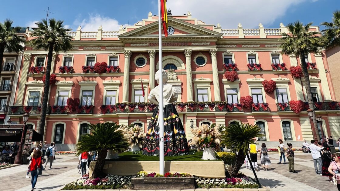 スペインのムルシアの街並み