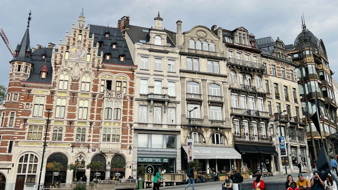 ベルギーの首都ブリュッセルの街並み