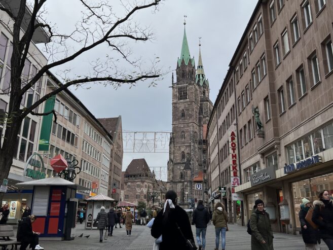 ドイツ、ニュルンベルク（Nuremberg, Germany）の街並み