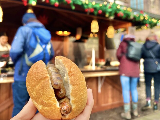 ドイツ、ニュルンベルク（Nuremberg, Germany）のソーセージ、ニュルンベルガー