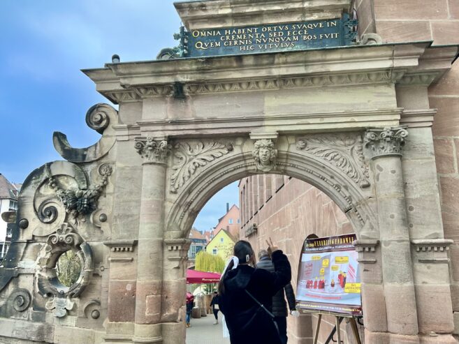 ドイツ、ニュルンベルク（Nuremberg, Germany）の門