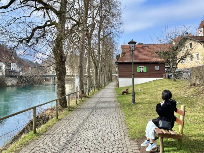 ドイツ・フュッセン（Fussen, Germany）ベンチ