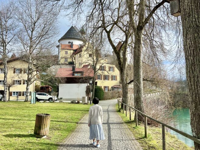 ドイツ・フュッセン（Fussen, Germany）の散歩道