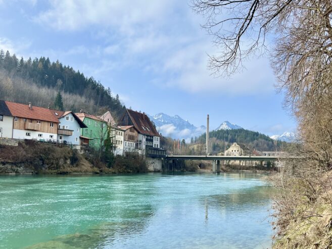 ドイツ・フュッセン（Fussen, Germany）の川