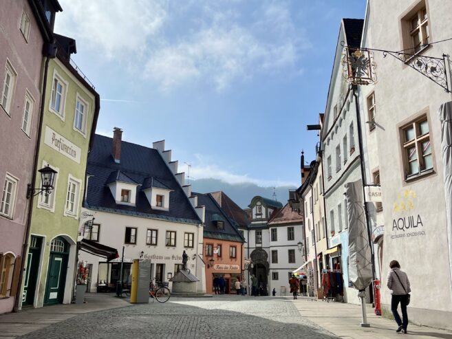 ドイツ・フュッセン（Fussen, Germany）の街並み