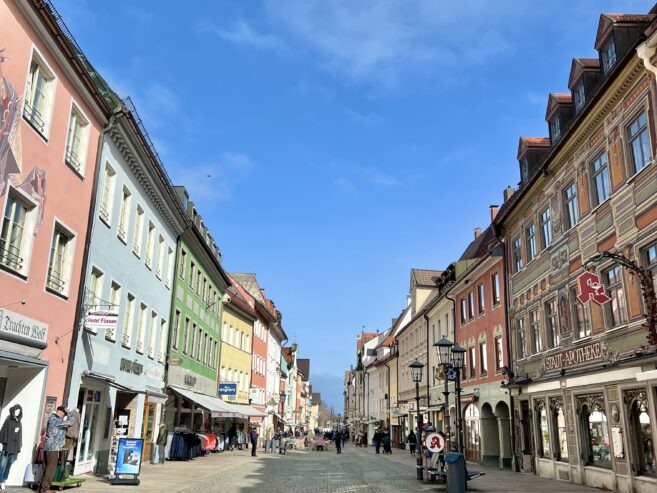 ドイツ・フュッセン（Fussen, Germany）の街並み