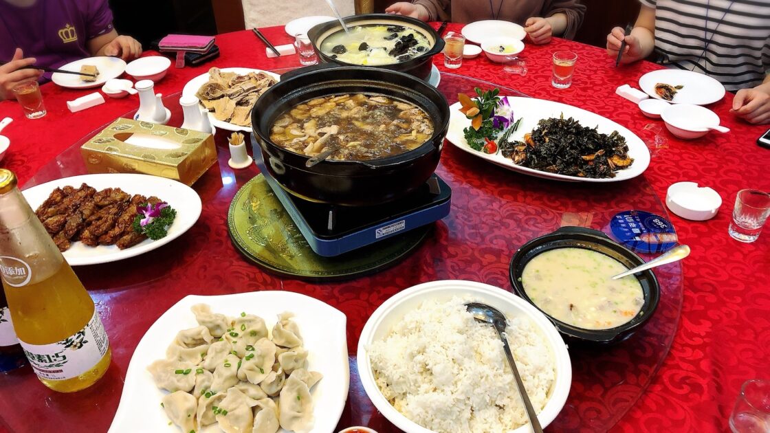 中国の厦門の料理
