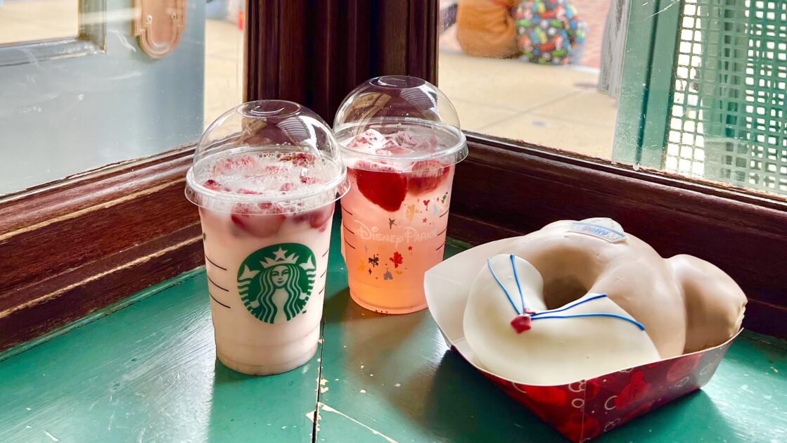 香港ディズニーのスタバとドーナッツ