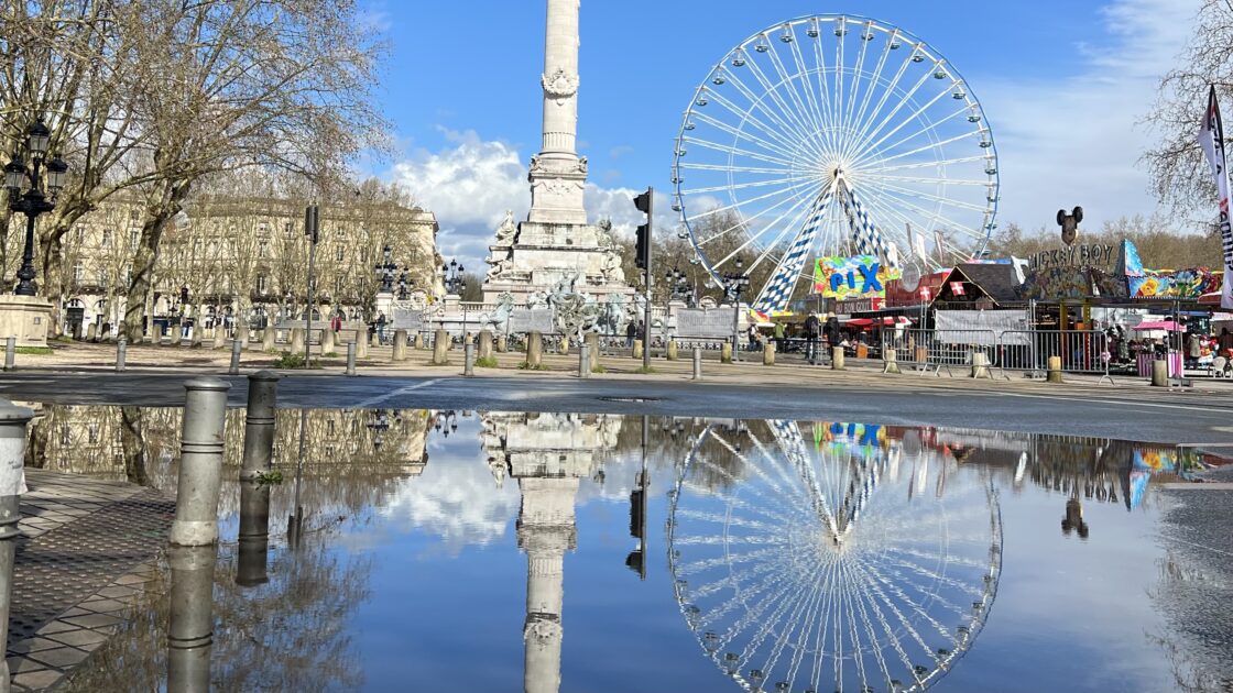 フランスのワインで有名な街ボルドーの街並み
