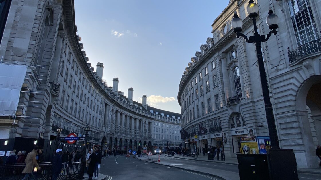 イギリスの首都ロンドンの街並み