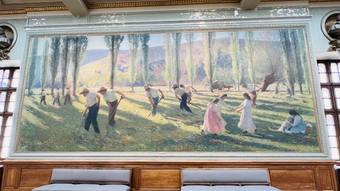 フランス南部の街トゥールーズの絵画