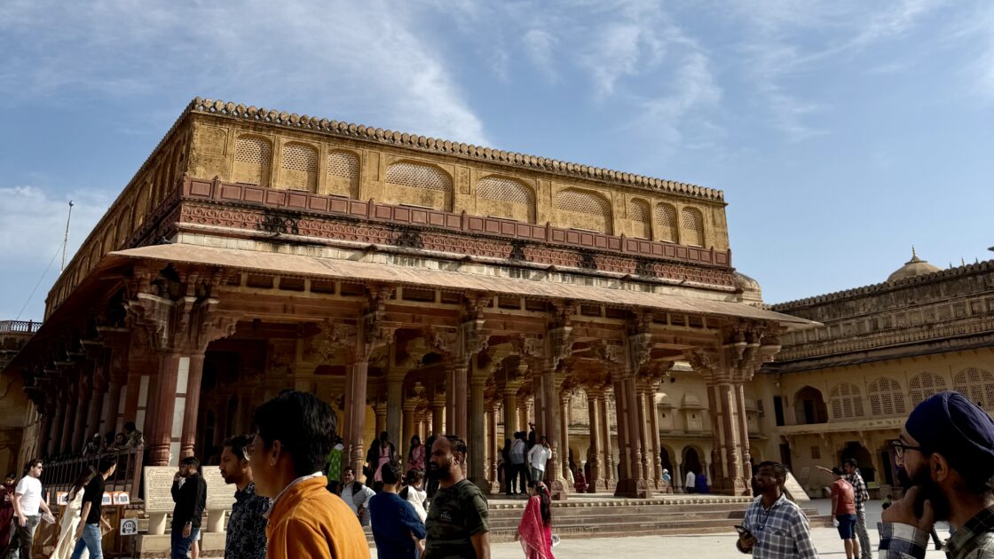 インドのジャイプールのアンベール城