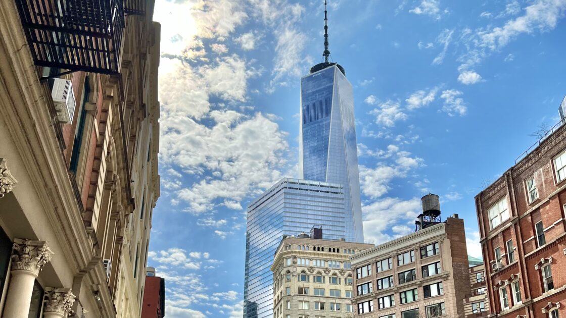 アメリカ合衆国のニューヨークの街並み