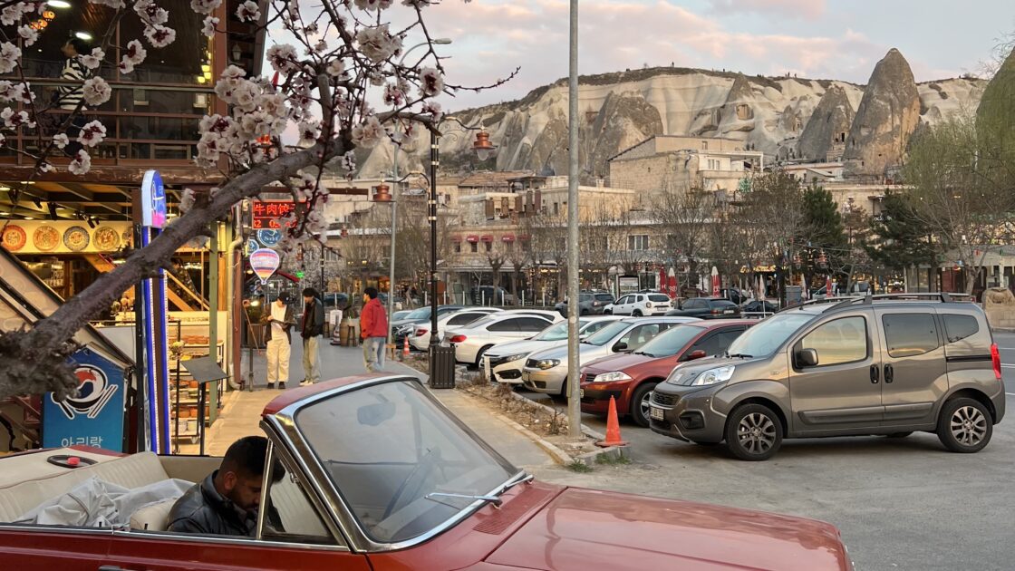 トルコの世界遺産カッパドキアの風景