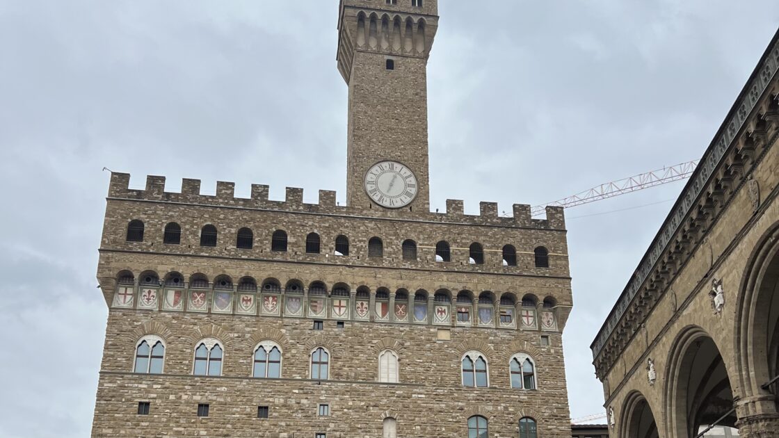 イタリアのフィレンツェにあるヴェッキオ宮殿
