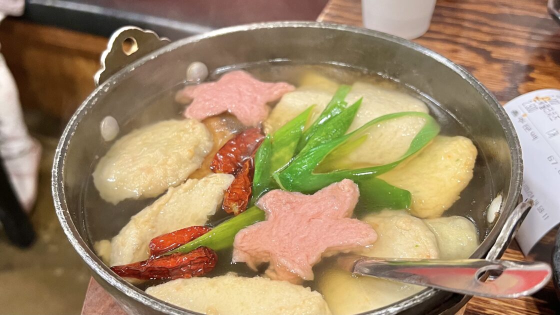 韓国の首都ソウルのおでんの写真