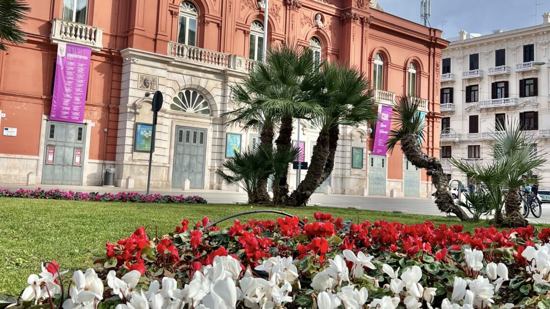 イタリアのバーリの街並み