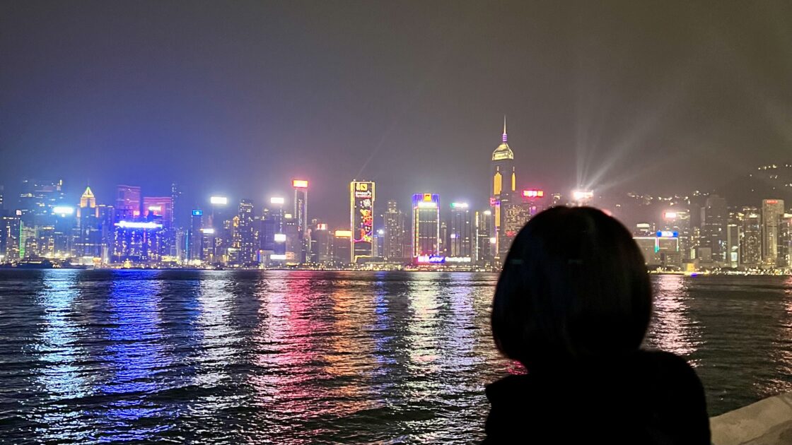 香港の街並みと夜景
