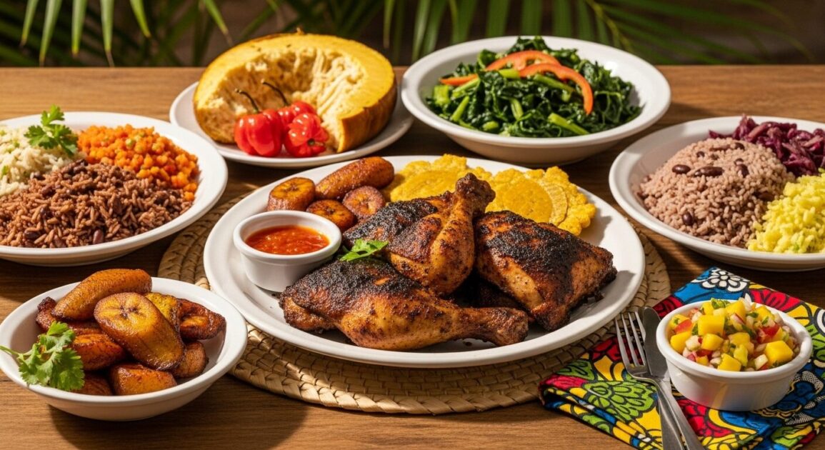 ジャマイカの伝統料理のイメージ