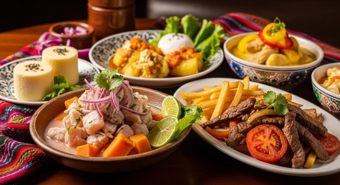 ペルーの伝統料理のイメージ