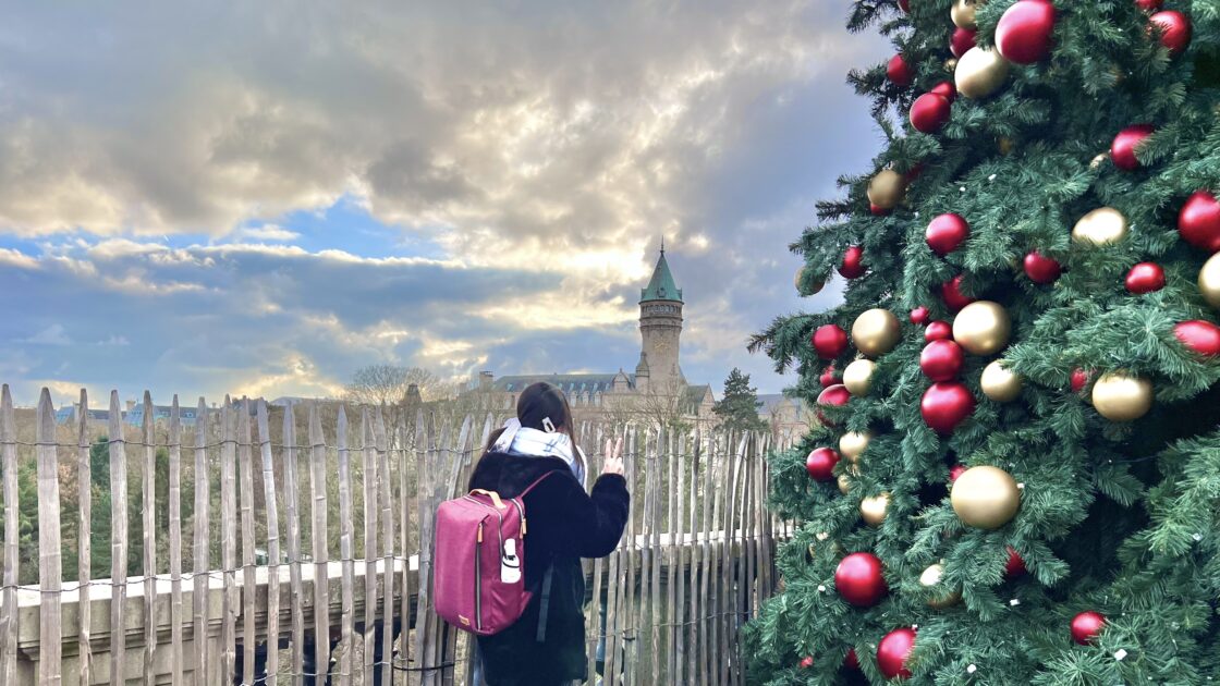 ルクセンブルクのクリスマスマーケットの写真