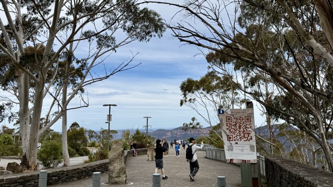 シドニーの世界遺産ブルーマウンテンの公園