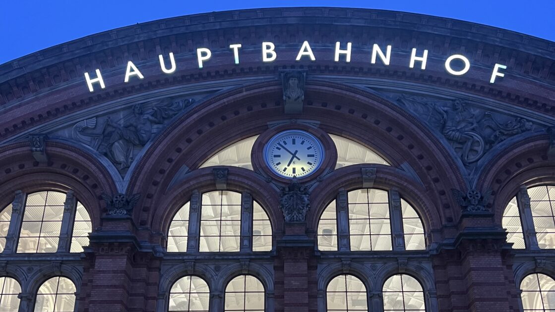 ドイツのブレーメン駅