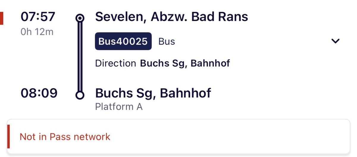 Not in pass network（パス利用不可）