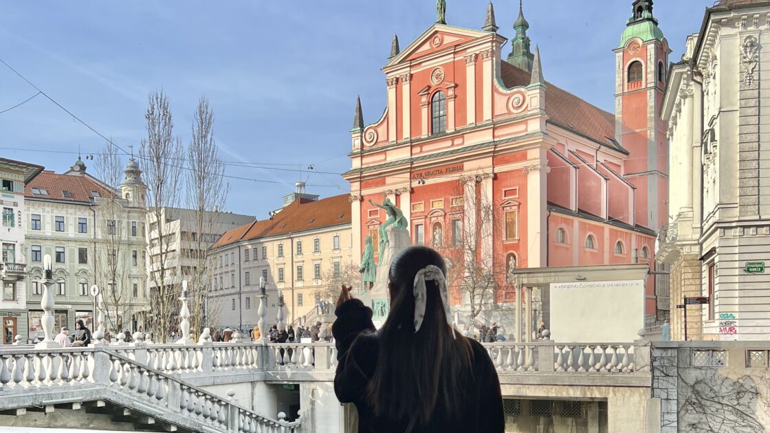 スロベニアの街並み