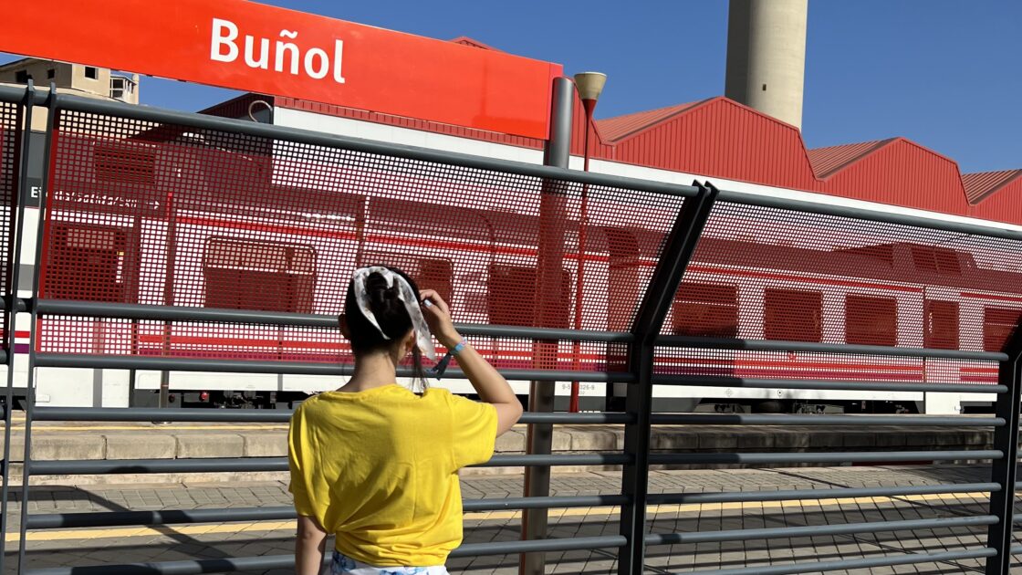 スペインのブニョール駅