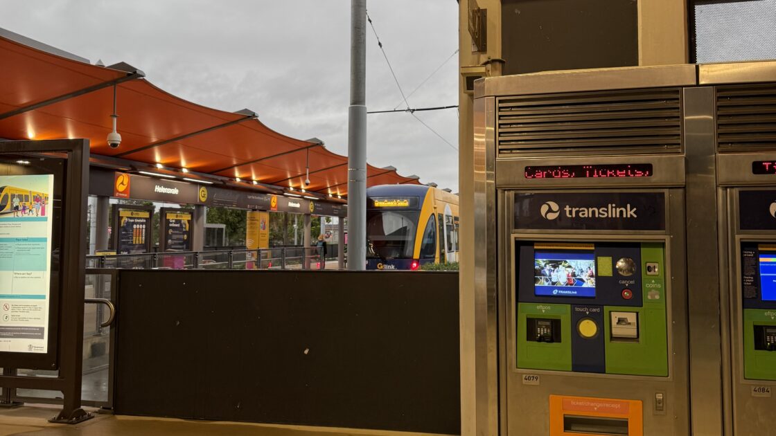 オーストラリアのゴールドコーストの駅